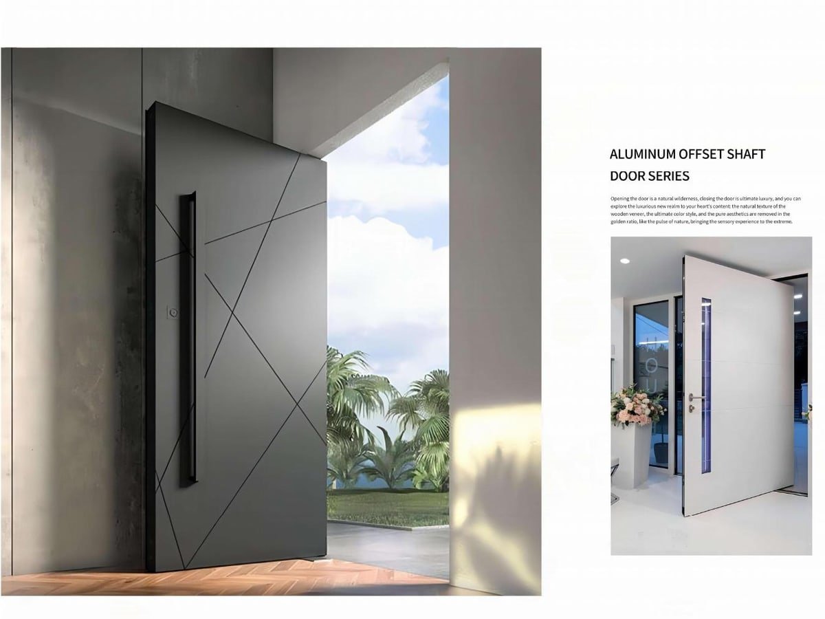 Entrance Door minimal pivot example